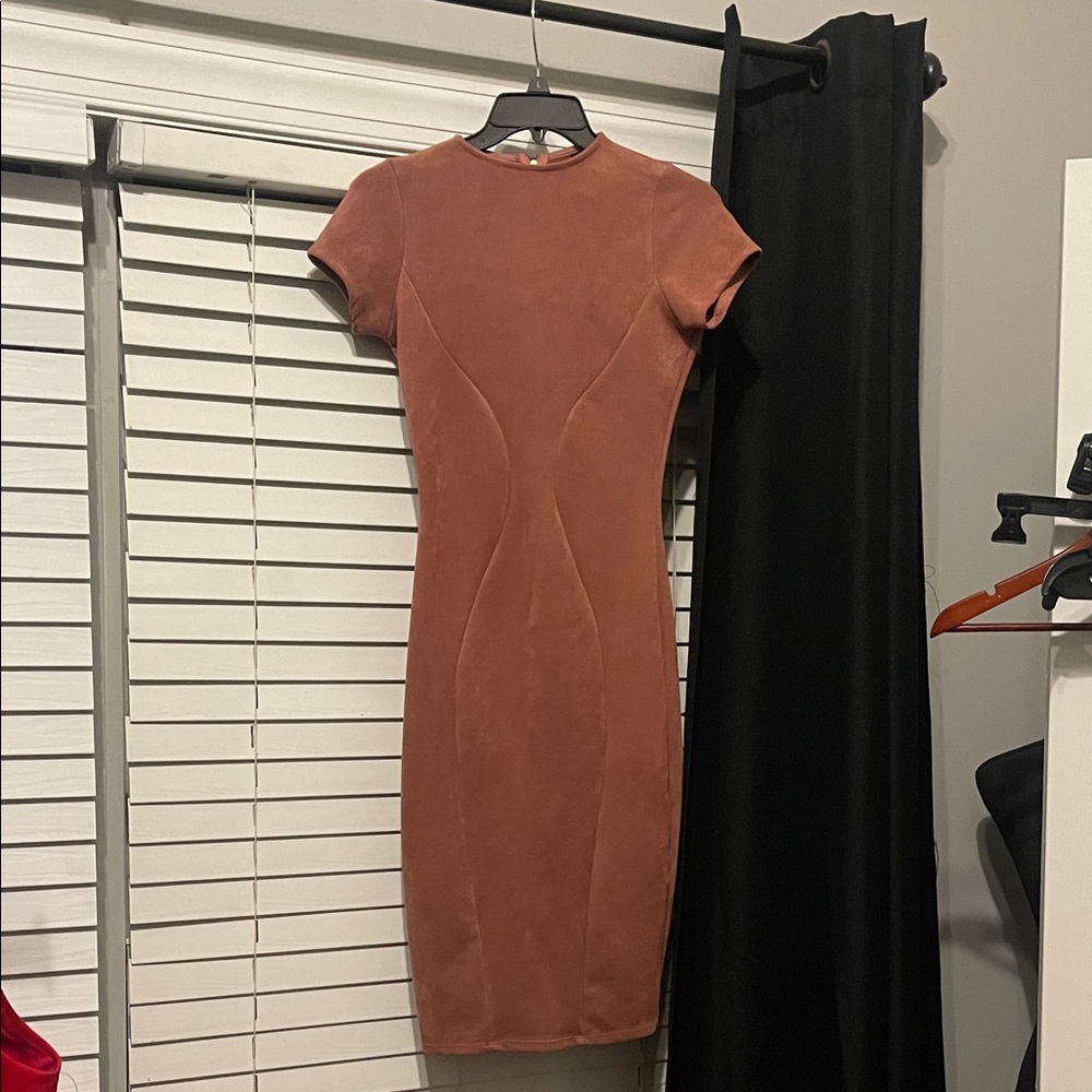 Windsor Terracotta Mini Dress